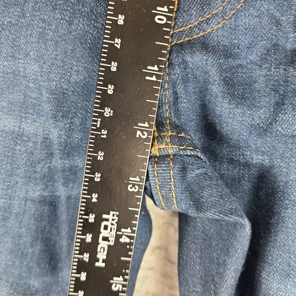 Levi's 541 Jeans Mens 44x32‎ Blue Athletic Taper Fit Dark Wash Denim
